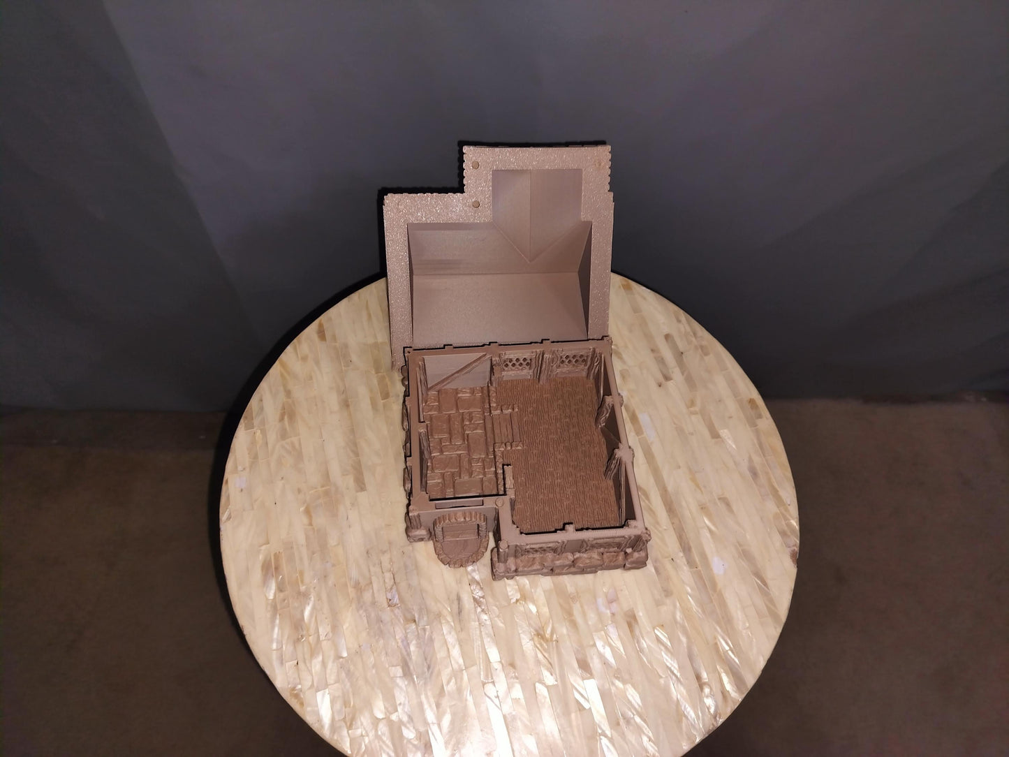 D&D House Model Detailed Miniature Terrain 3D Printed Home for RPG Adventure Tabletop Games TTRPG Accessory Tavern Model for town