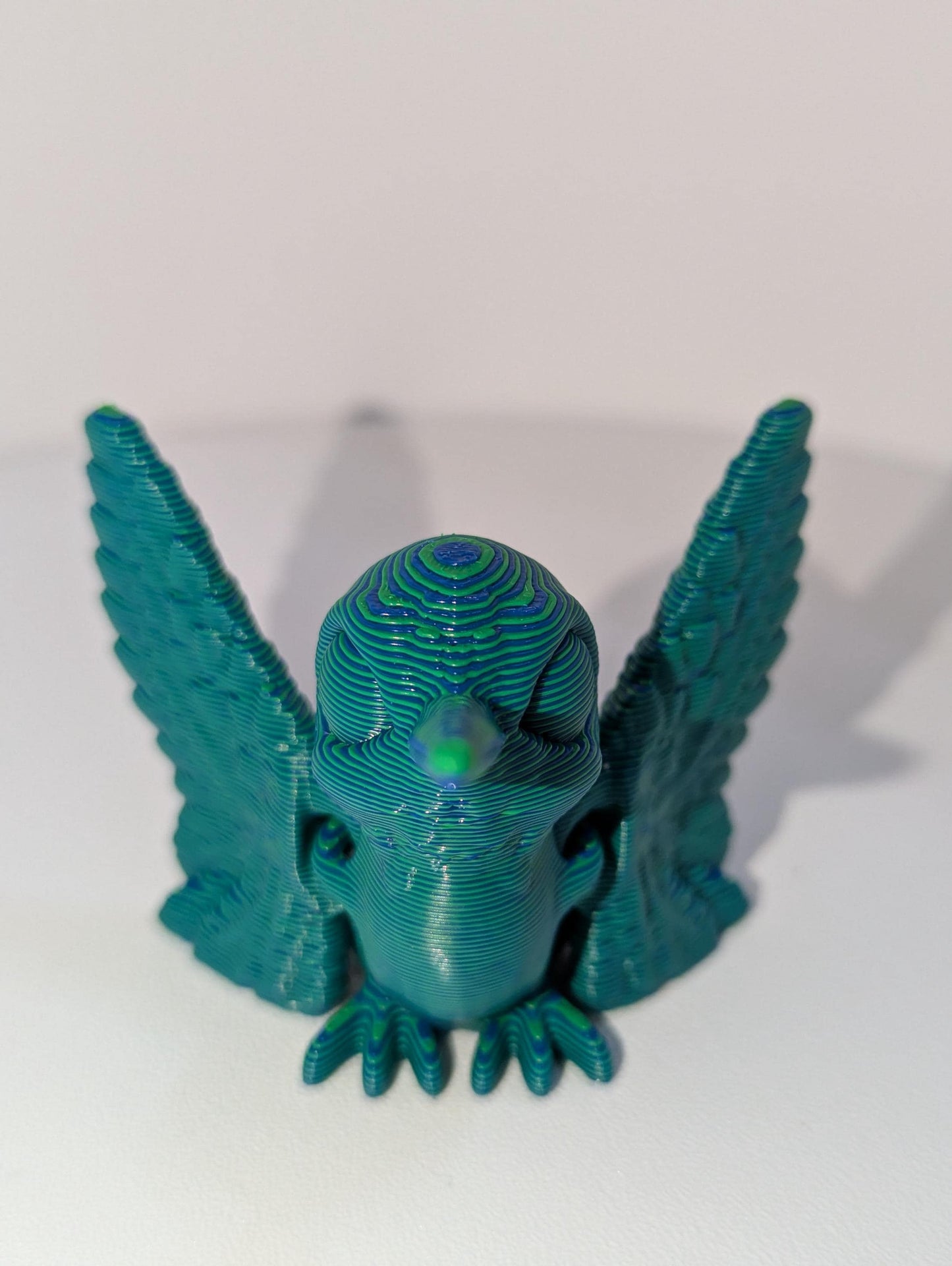 up close front profile of striped humming bird. super fun for spring