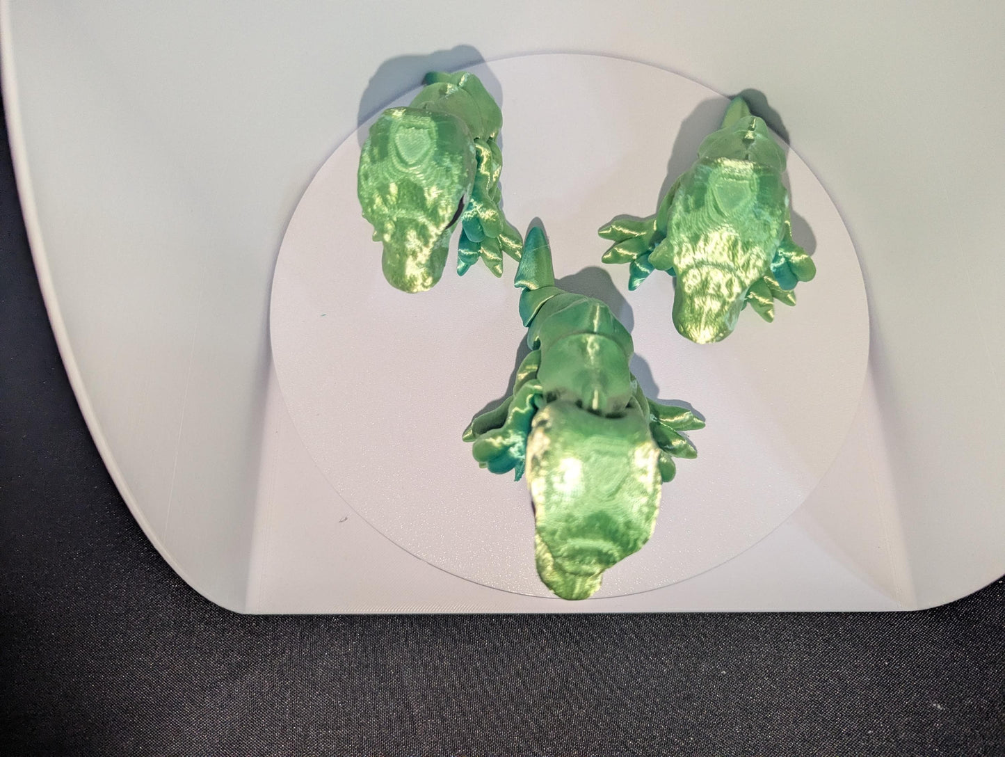 Articulated T-Rex Flexible 3D Printed Dinosaur Colored Eyes, flexible Fidget Dino, Cinder Wing 3d Design ADHD and Anxiety Relief Stress Toy