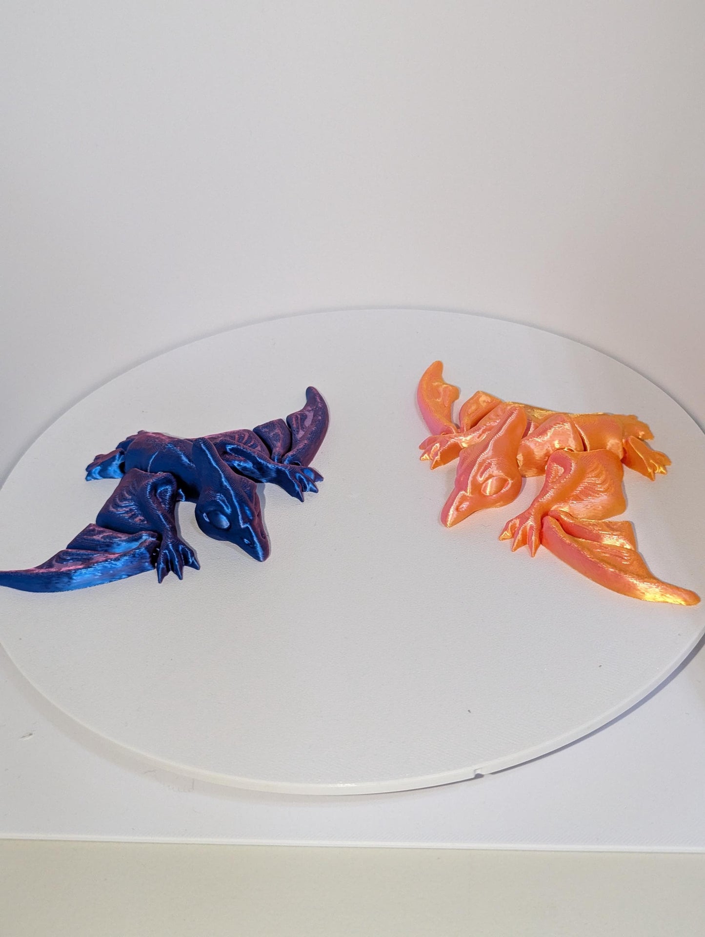 Articulated Pterodactyl Dinosaur Toy 3D Printed Flexi Dragon Toy Colorful Desk animal, Flexible Flying Dinosaur, Anxiety and stress relief
