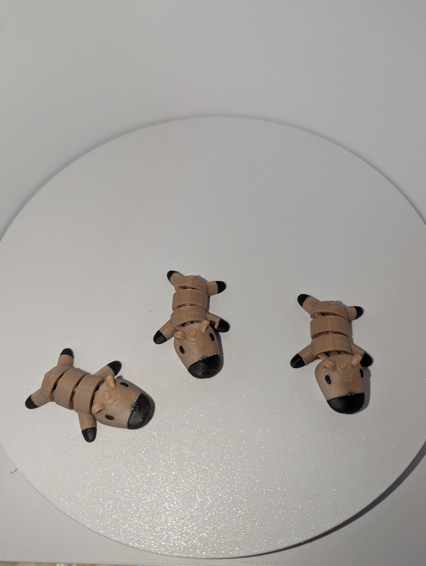 Mini Flexi Animal Fidget Toys – 3D Printed Articulated Creatures | Cute Pocket Pets, Anxiety Relief, Great Gifts