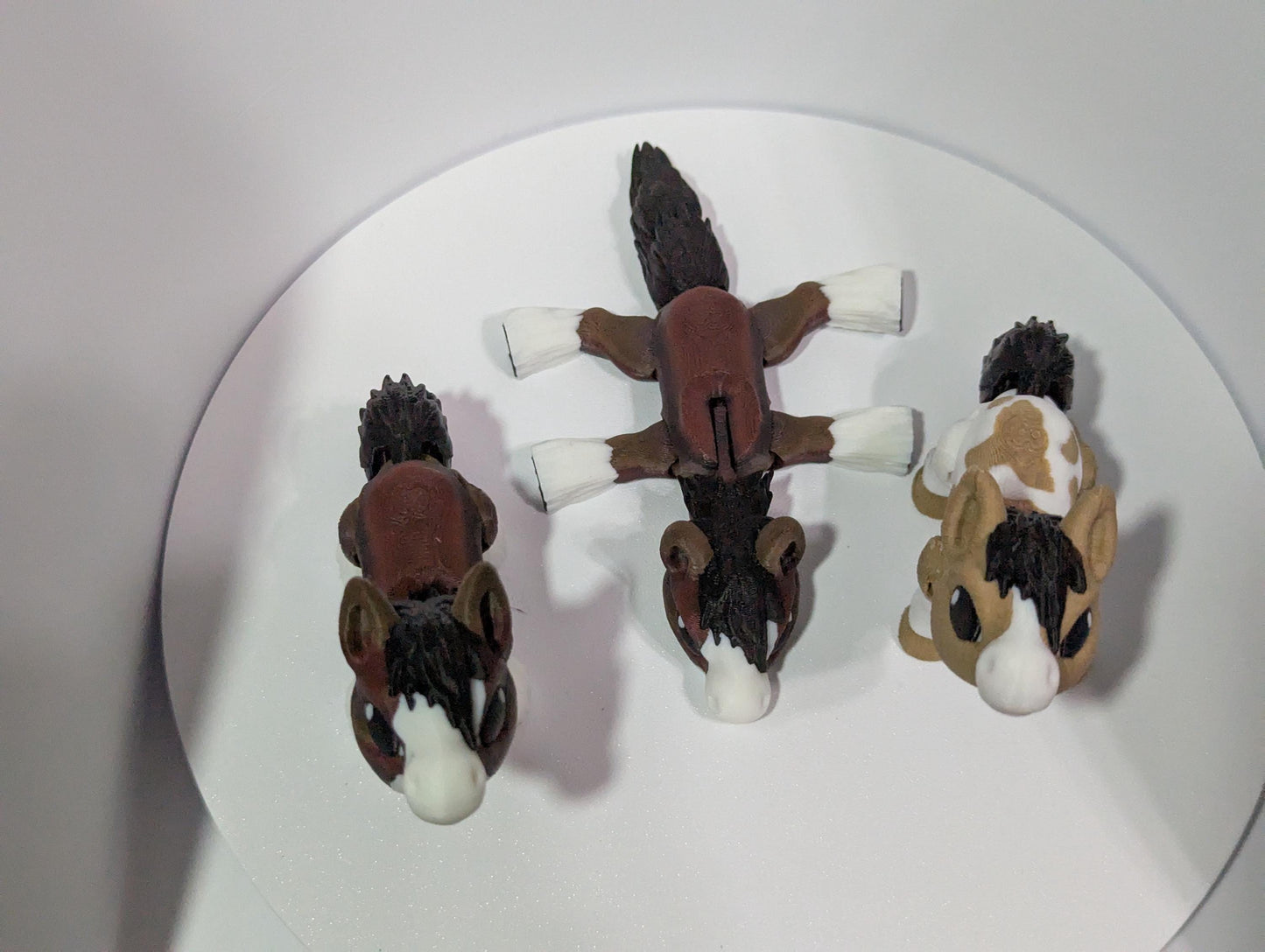 Articulating Horse Fidget– 3D Printed Poseable Articulating Unicorn – Unique Horse Gift, Equestrian Poseable Horse Figurine, ADHD Relief