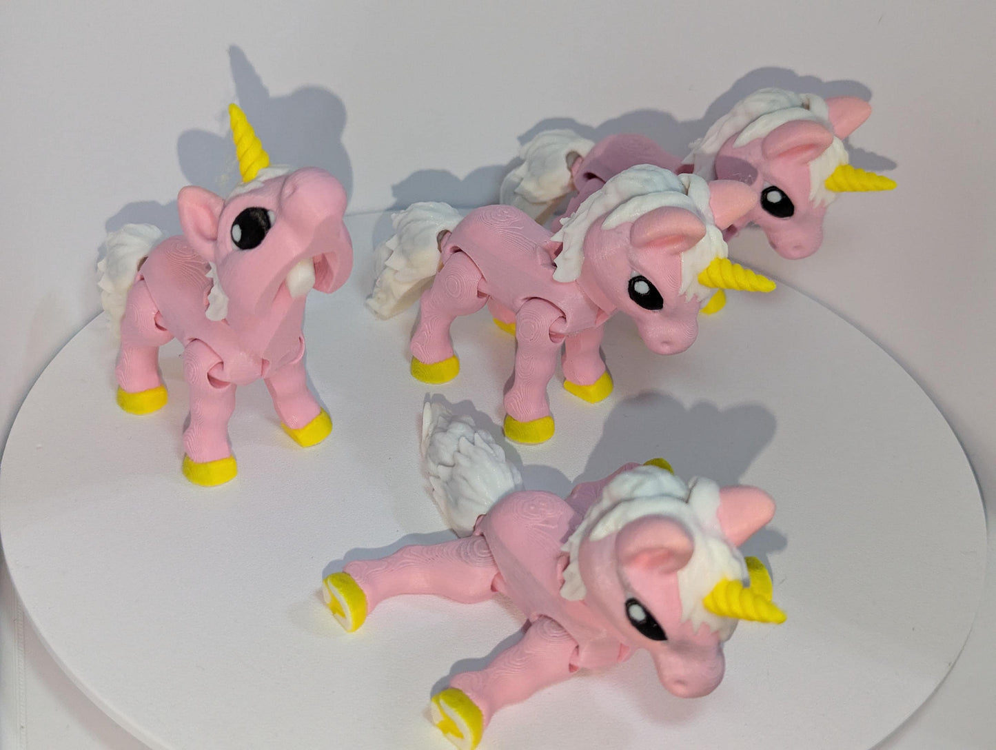 Articulating Horse Fidget– 3D Printed Poseable Articulating Unicorn – Unique Horse Gift, Equestrian Poseable Horse Figurine, ADHD Relief
