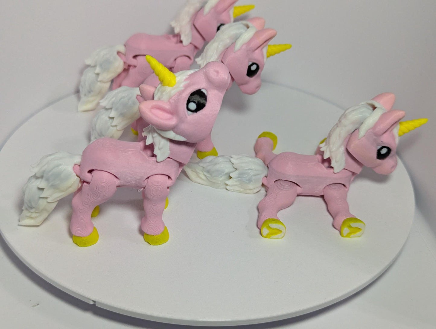 Articulating Horse Fidget– 3D Printed Poseable Articulating Unicorn – Unique Horse Gift, Equestrian Poseable Horse Figurine, ADHD Relief