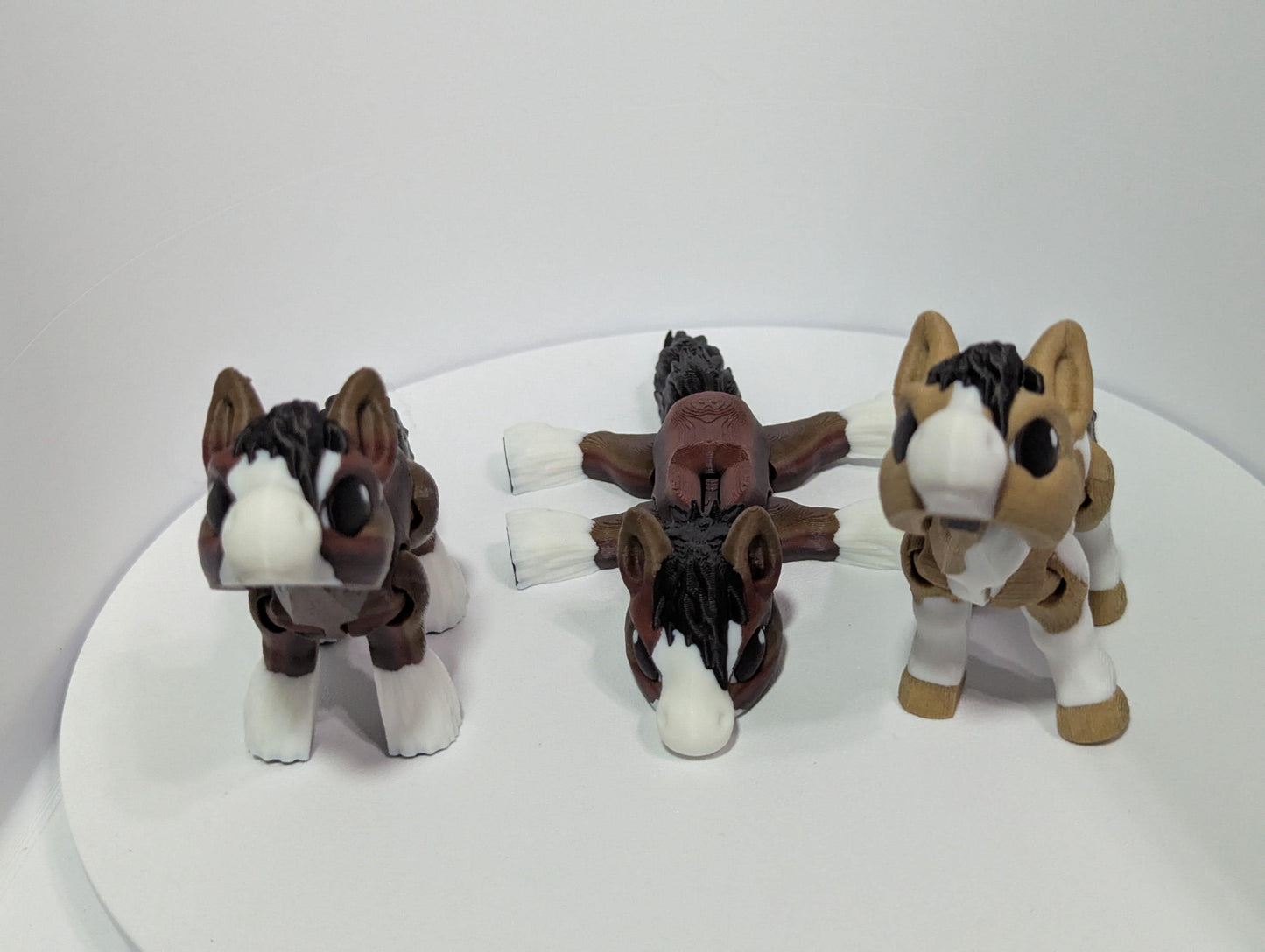 Articulating Horse Fidget– 3D Printed Poseable Articulating Unicorn – Unique Horse Gift, Equestrian Poseable Horse Figurine, ADHD Relief