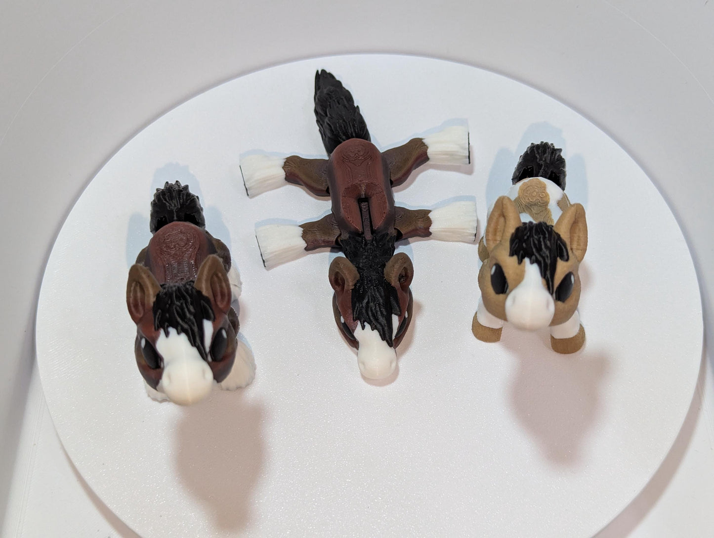 Articulating Horse Fidget– 3D Printed Poseable Articulating Unicorn – Unique Horse Gift, Equestrian Poseable Horse Figurine, ADHD Relief