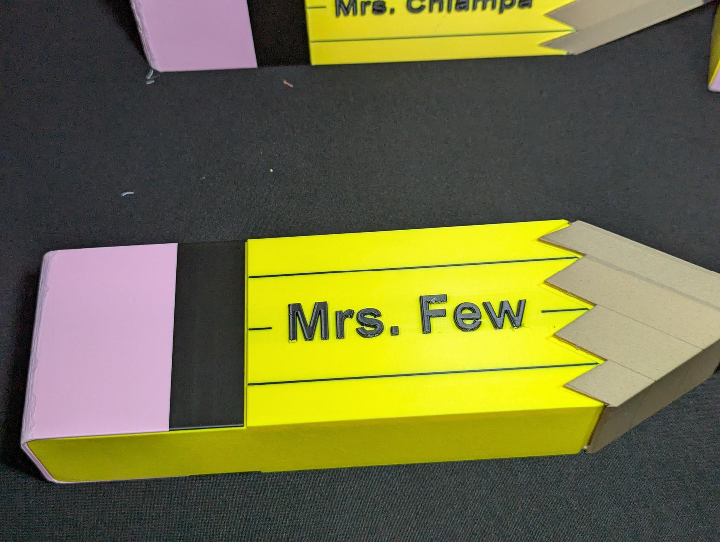 Personalized Pencil Teacher Gift | Desk Organizer & Pen Holder | Custom Name Classroom Decor | Back to School Teacher Appreciation