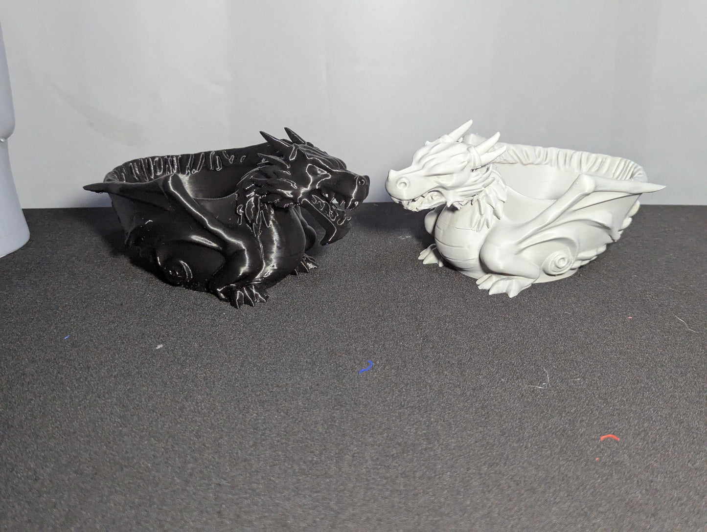 Fierce Dragon Trinket Holder | 3D Printed Mythical Creature Trinket Holder | Fantasy Desk or Shelf Decor