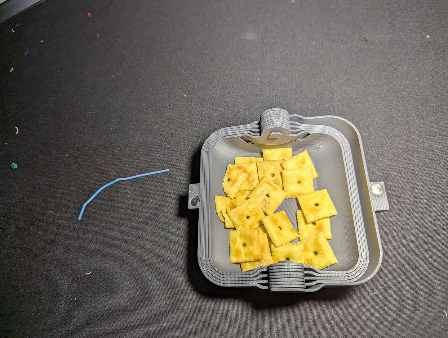 Hinged Snack Box β Portable Mini Container with Latch -Travel Snack Case β 3D Printed Food Safe Hinged Storage Box