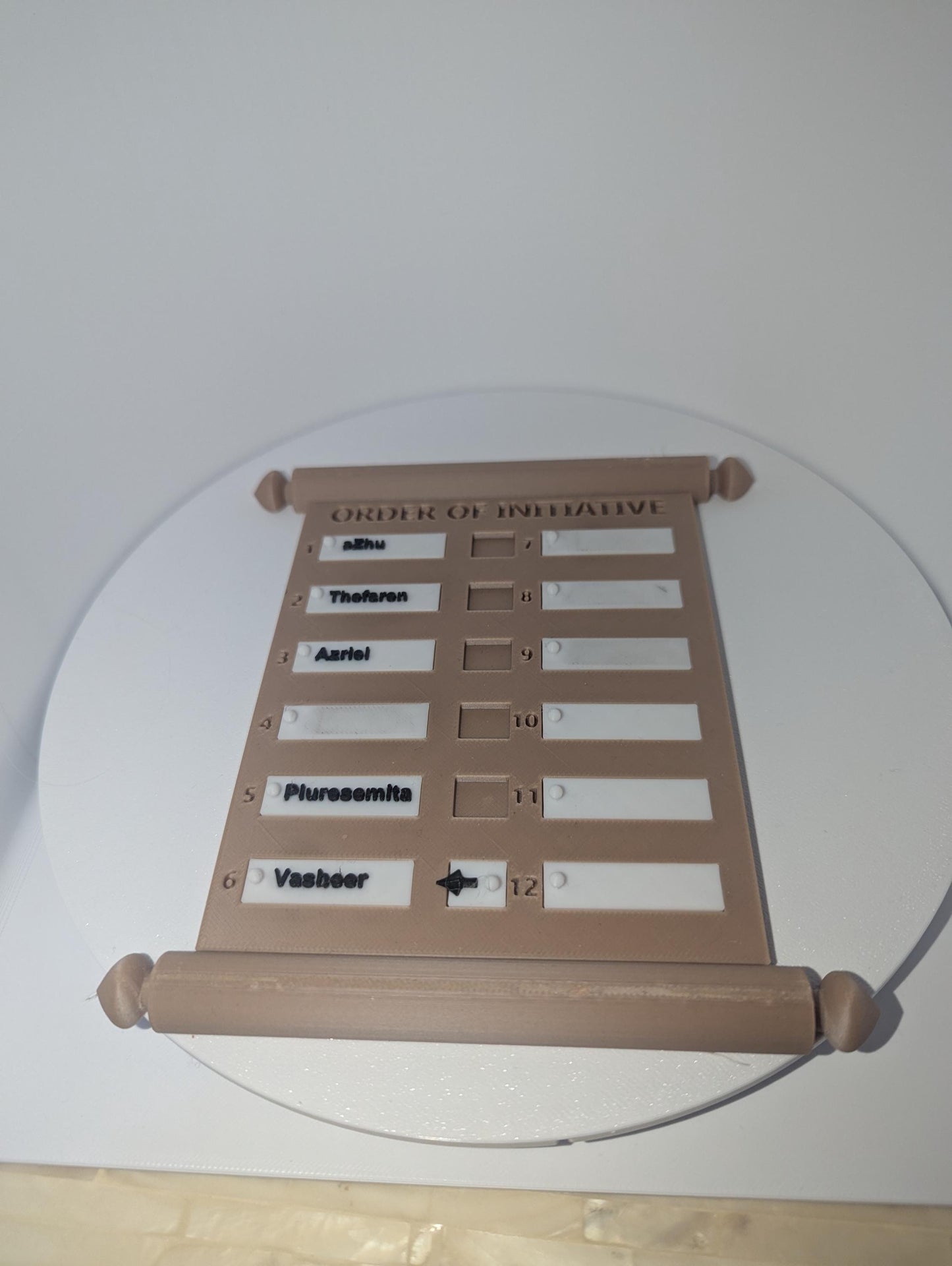 Customizable Combat Tracker Dungeons and Dragons Initiative Tracker for RPGs Battle Order Organizer TTRPG personalized combat initiative