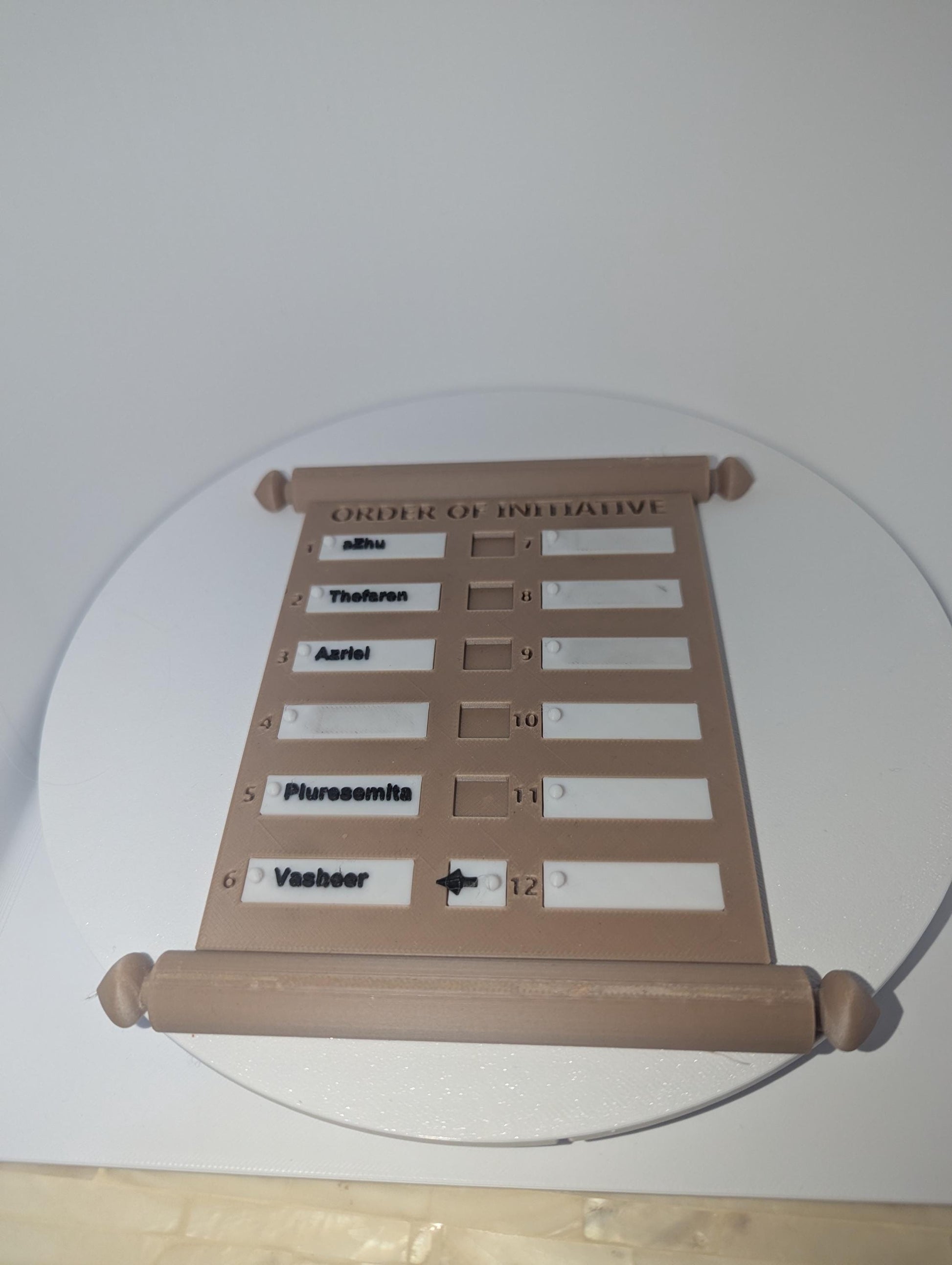 Customizable Combat Tracker Dungeons and Dragons Initiative Tracker for RPGs Battle Order Organizer TTRPG personalized combat initiative