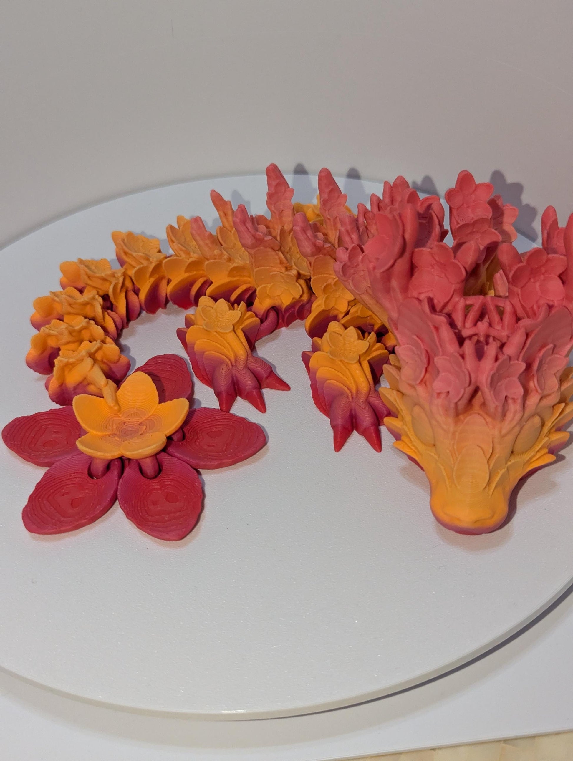 Cherry blossom articulated dragon