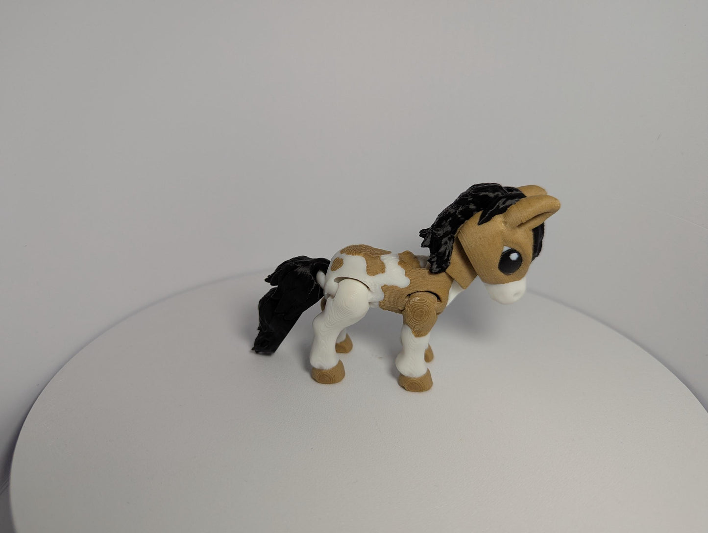 Articulating Horse Fidget– 3D Printed Poseable Articulating Unicorn – Unique Horse Gift, Equestrian Poseable Horse Figurine, ADHD Relief