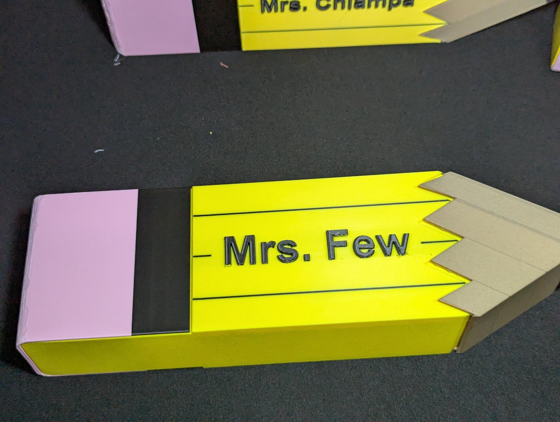 Personalized Pencil Teacher Gift | Desk Organizer & Pen Holder | Custom Name Classroom Decor | Back to School Teacher Appreciation