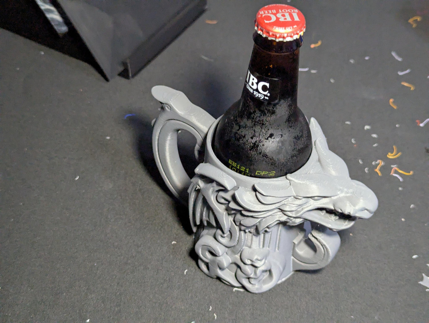 Mythical Dragon Tankard Dragon Can Holder Mug Fierce Gothic Draconian Drink Mug, Fire-Breather’s Tankard – Holds Soda, Beer, & Battle Spirit