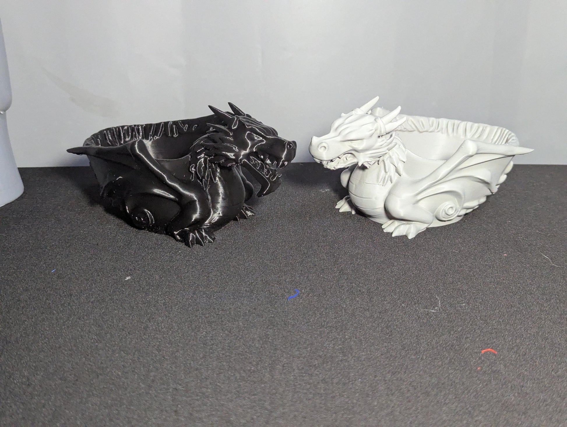 Fierce Dragon Trinket Holder | 3D Printed Mythical Creature Trinket Holder | Fantasy Desk or Shelf Decor