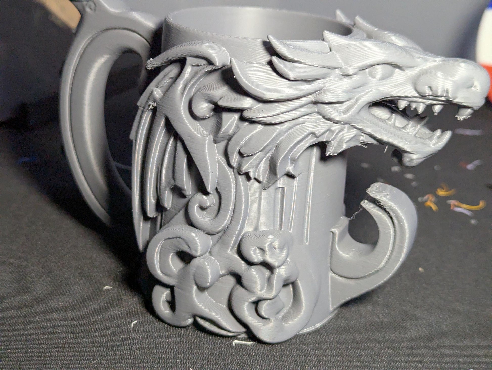 Mythical Dragon Tankard Dragon Can Holder Mug Fierce Gothic Draconian Drink Mug, Fire-Breather’s Tankard – Holds Soda, Beer, & Battle Spirit