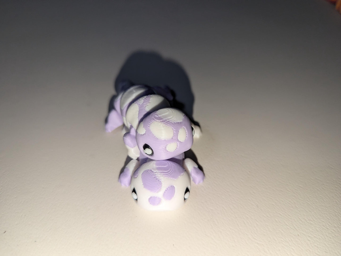 Articulated Salamander – 3D Printed Fidget Toy | Cute Desk Pet Lizard | Flexible Collectible Figurine