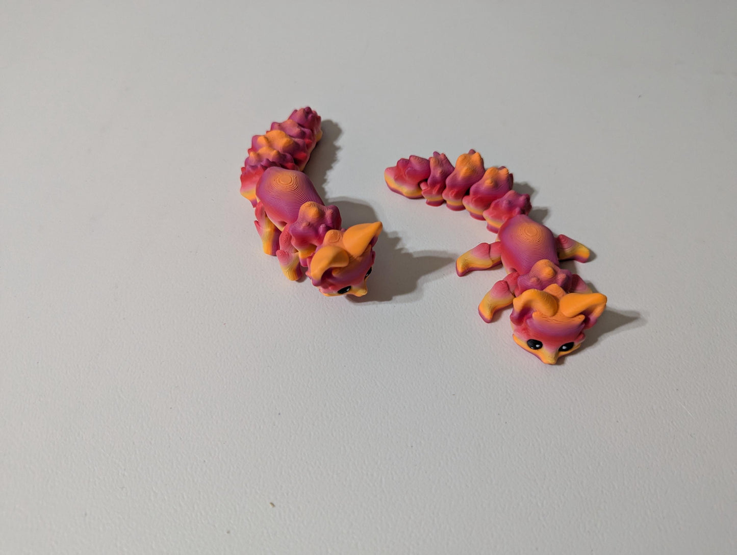 Articulated Fox – 3D Printed Fidget Toy | Cute Desk Pet | Flexible Fox Figurine