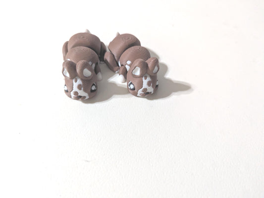 Articulated Bunny – 3D Printed Fidget Toy | Desk Pet Rabbit Figurine