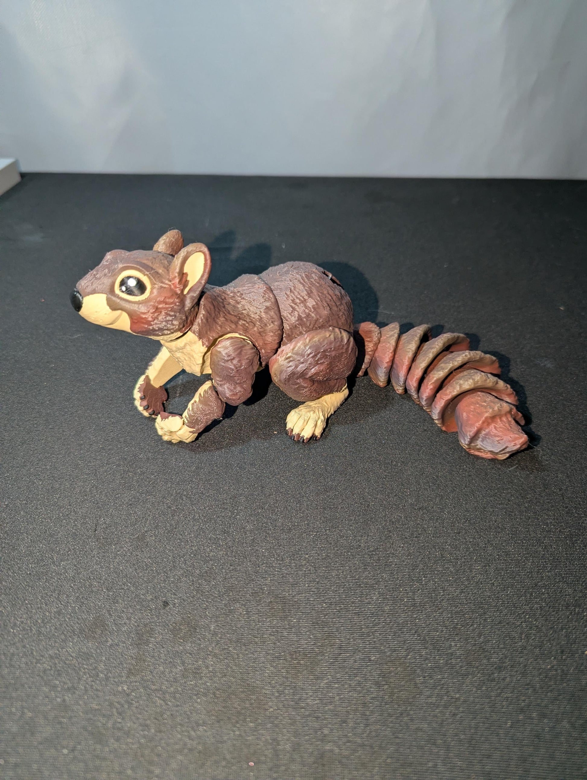 Articulated Squirrel Figurine • Pose able Woodland Animal • Collectible Articulated Squirrel • Woodland Critter • Cute Desk Companion