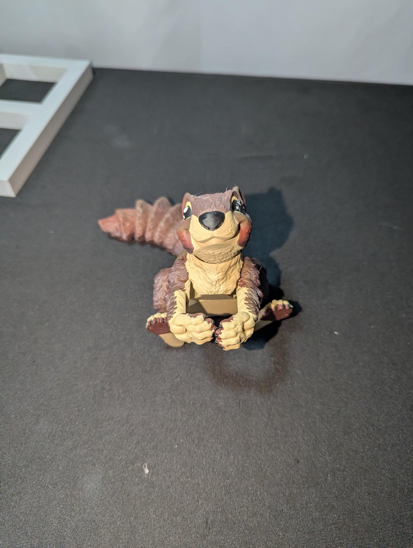Articulated Squirrel Figurine • Pose able Woodland Animal • Collectible Articulated Squirrel • Woodland Critter • Cute Desk Companion