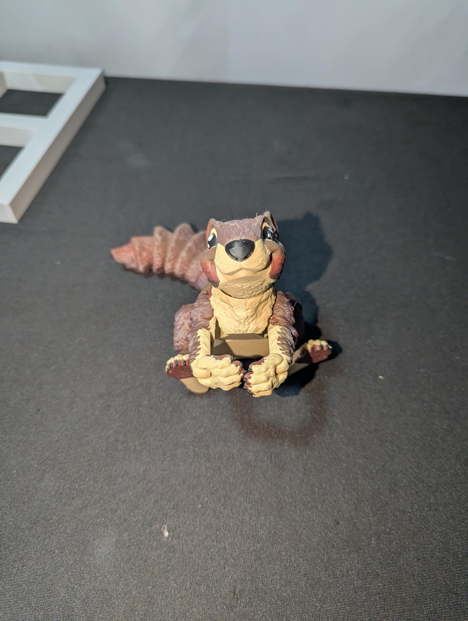 Articulated Squirrel Figurine • Pose able Woodland Animal • Collectible Articulated Squirrel • Woodland Critter • Cute Desk Companion