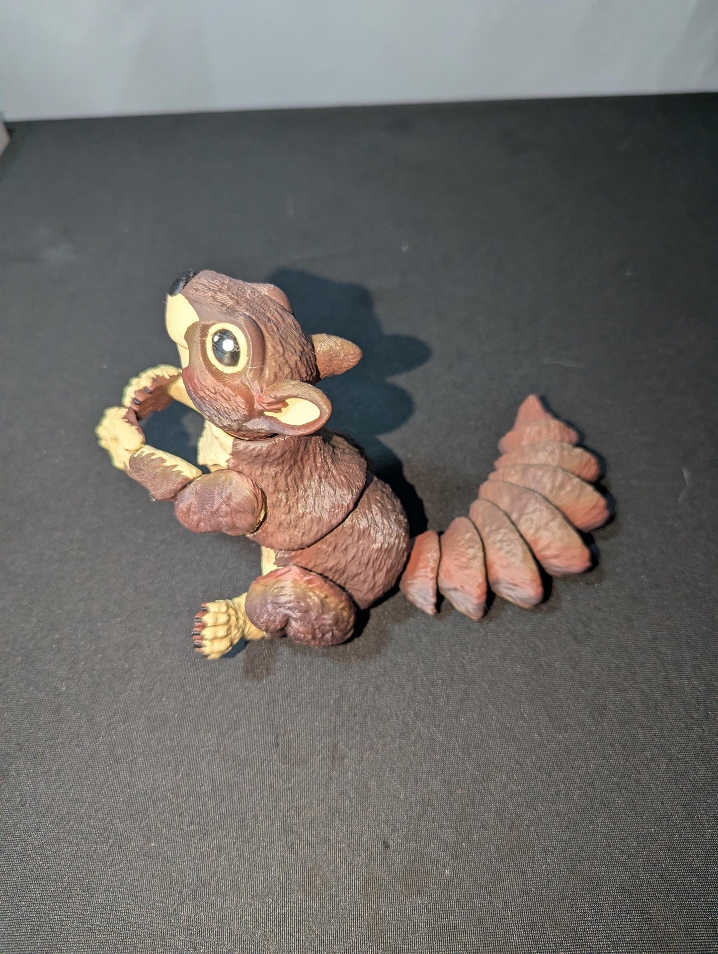 Articulated Squirrel Figurine • Pose able Woodland Animal • Collectible Articulated Squirrel • Woodland Critter • Cute Desk Companion