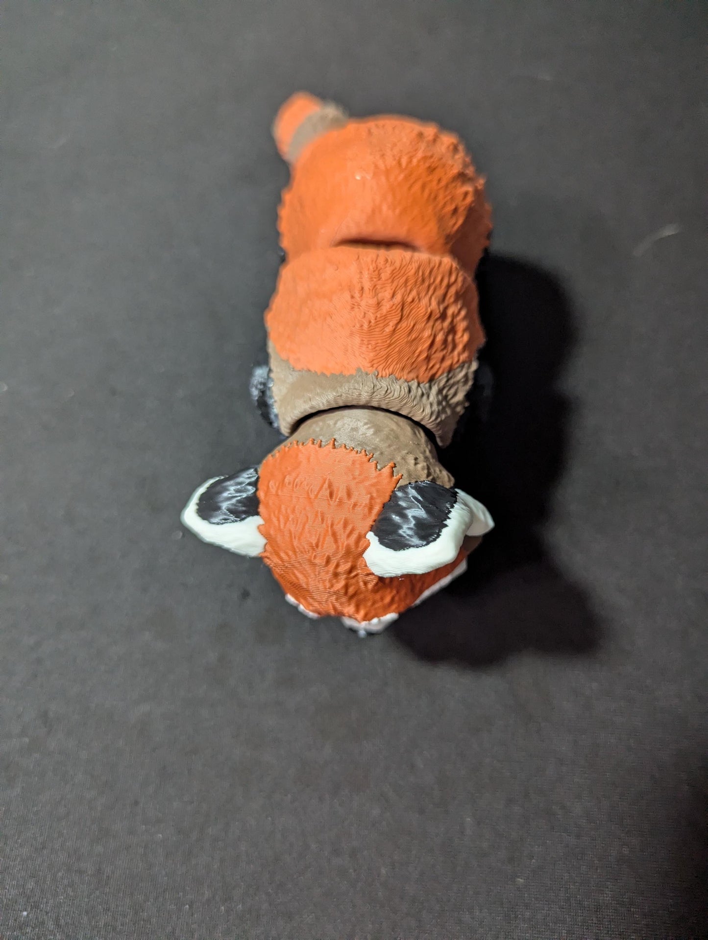 Articulated Red Panda Figurine – Flexible 3D Printed Panda Fidget Toy, Desk Buddy Collectible