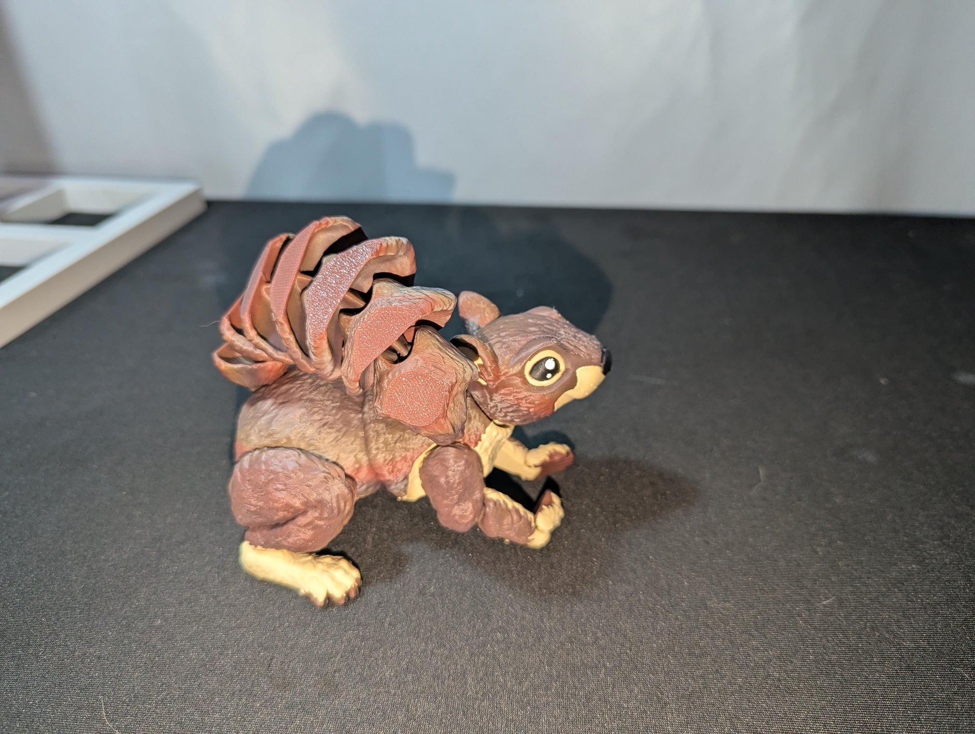 Articulated Squirrel Figurine • Pose able Woodland Animal • Collectible Articulated Squirrel • Woodland Critter • Cute Desk Companion