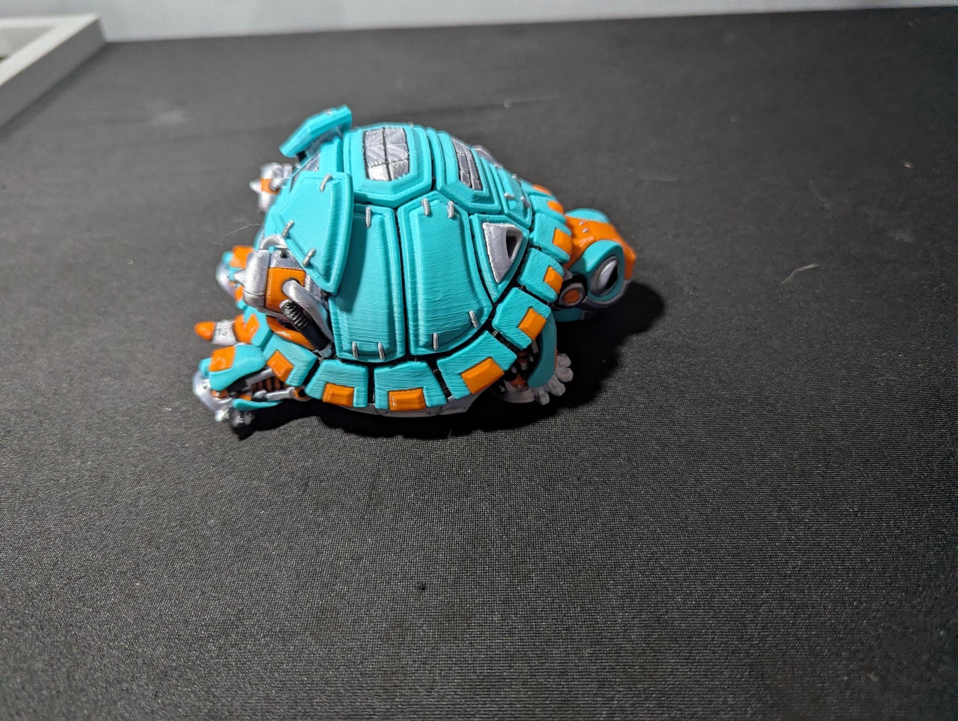 Articulated Turtle Figure – Flexible 3D Printed Turtle Fidget Toy & Desk Collectible