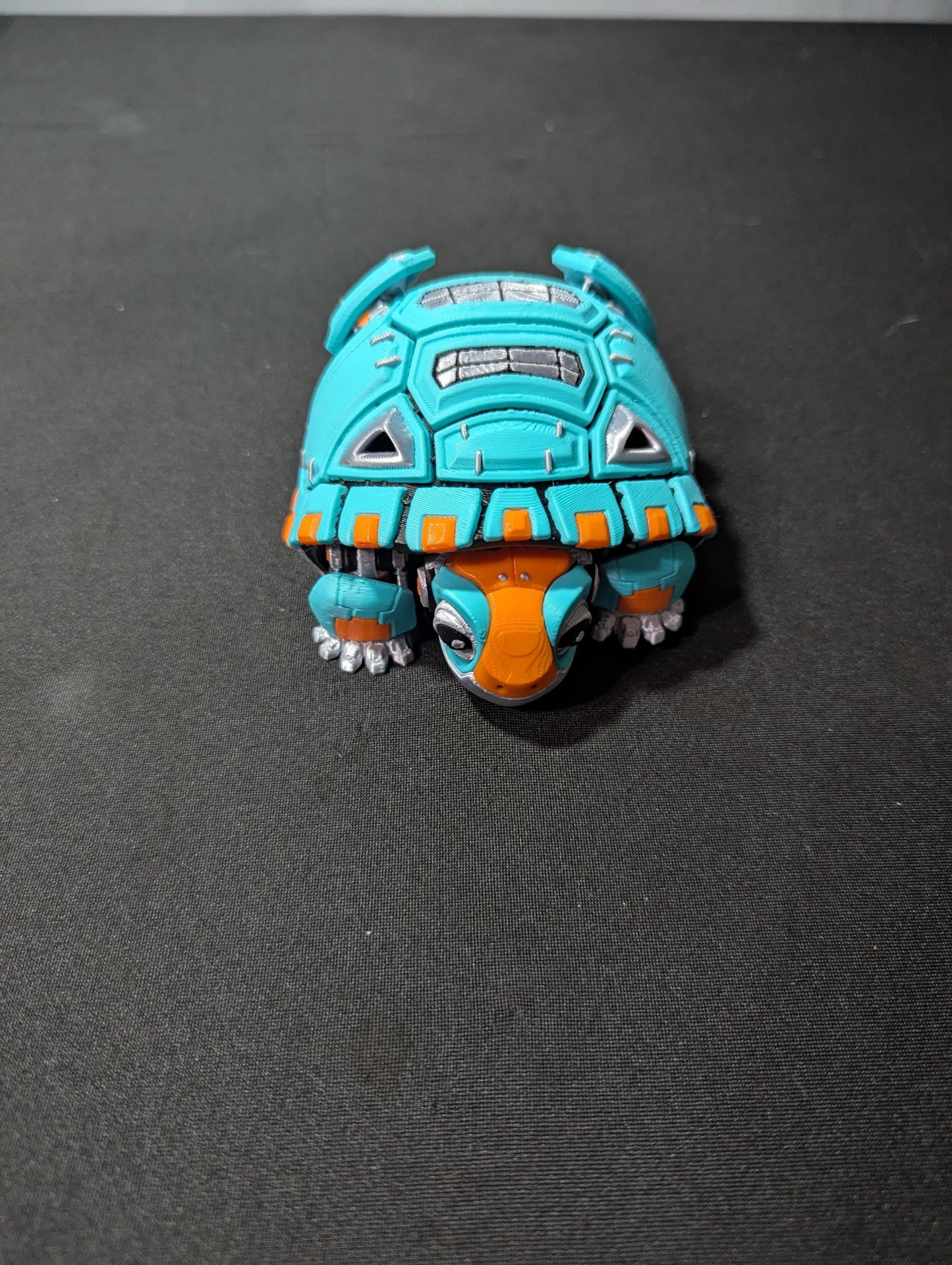 Articulated Turtle Figure – Flexible 3D Printed Turtle Fidget Toy & Desk Collectible