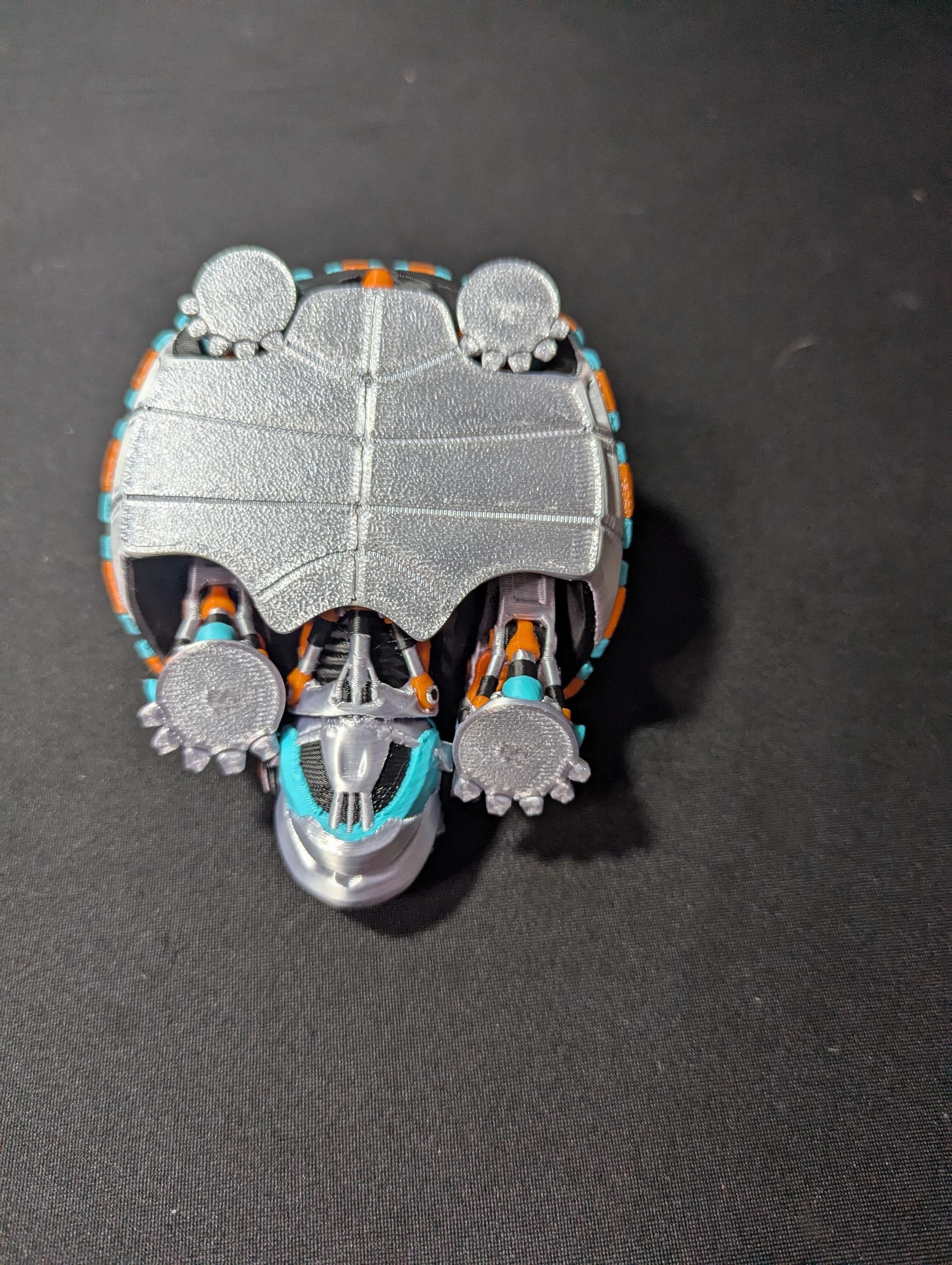 Articulated Turtle Figure – Flexible 3D Printed Turtle Fidget Toy & Desk Collectible