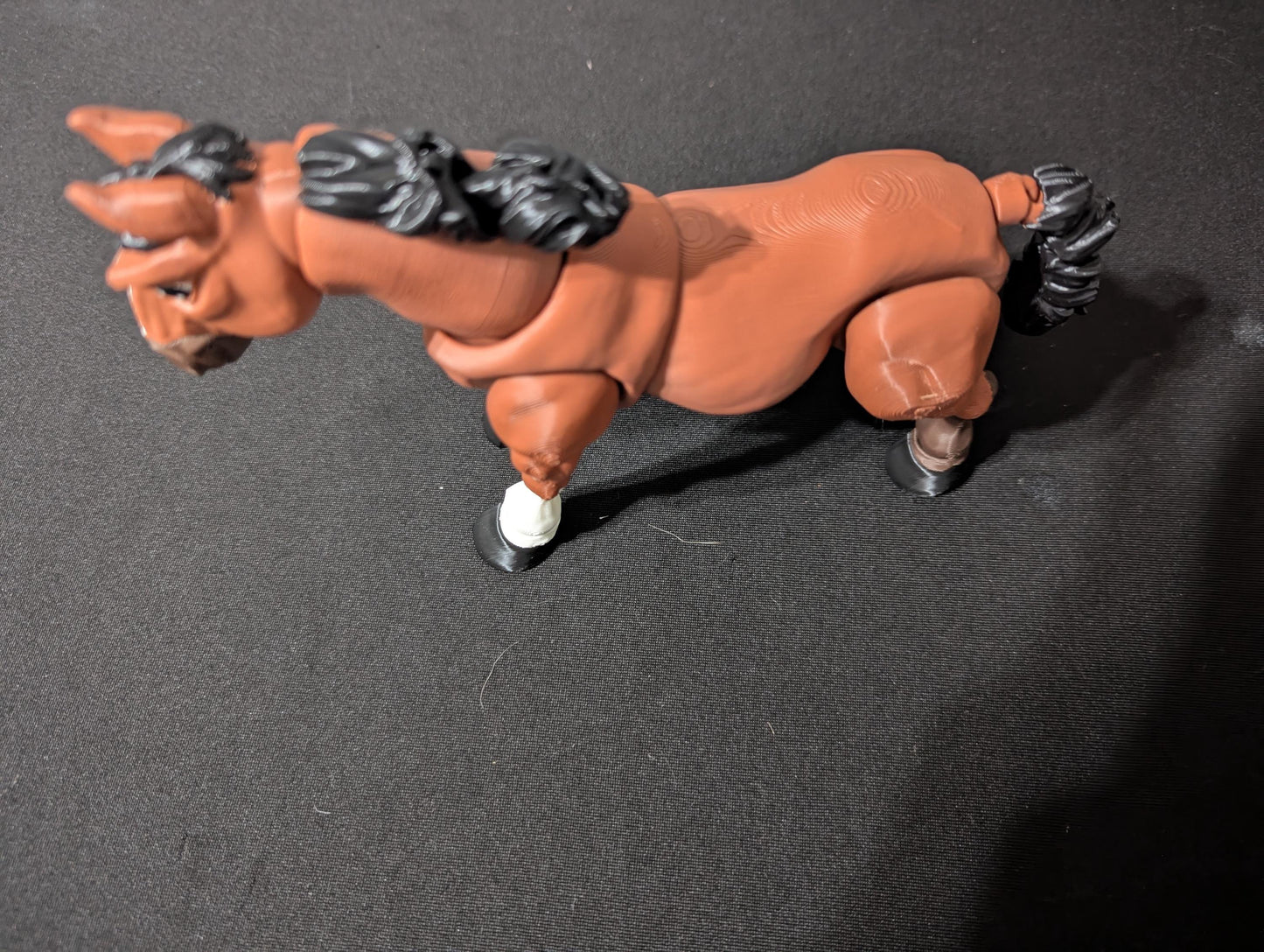 Horse Unicorn Fantasy 3D Printed Articulated Flexible Animal Equestrian Collectible Fidget Toy Desk Decor