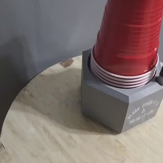 Party Cup Holder with Marker,  3D Printed Drink Organizer, Cup Organizer with marker, Great for Parties and Gatherings,