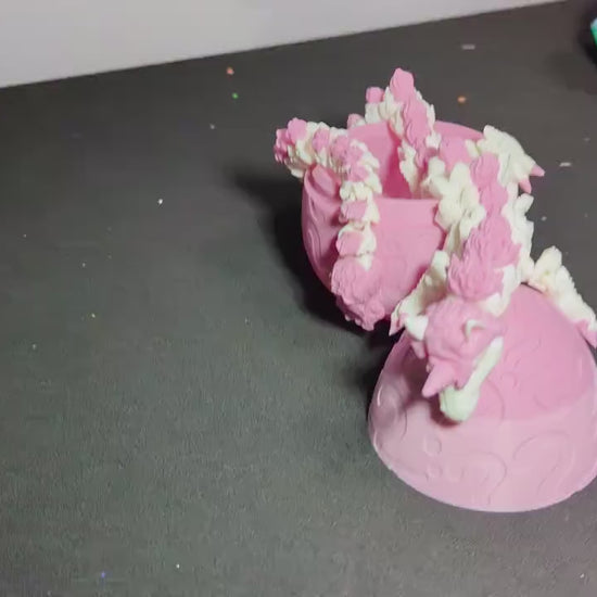 Unicorn Dragon Articulated Mythical Fantasy 3D Printed  Figurine Design Enchanted Fidget Anxiety Relief Sensory Toy, Fidget Toy, Stim Toy