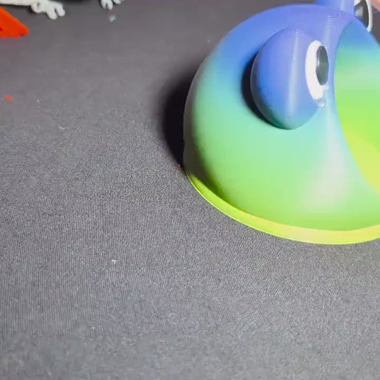 3D Printed Frog Bowl – Cute Green Frog Dish for Snacks, Trinkets, or Desk, 3D Printed Frog Bowl Cute Frog Tray – frog Bowl with Big Eyes