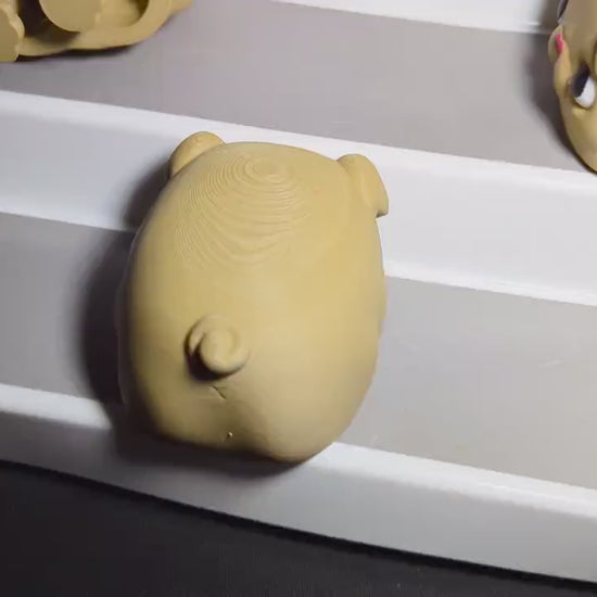 3D Printed Cute Pug Fidget Toy – Articulated Squishy Puppy Desk Buddy-Pug Flexi